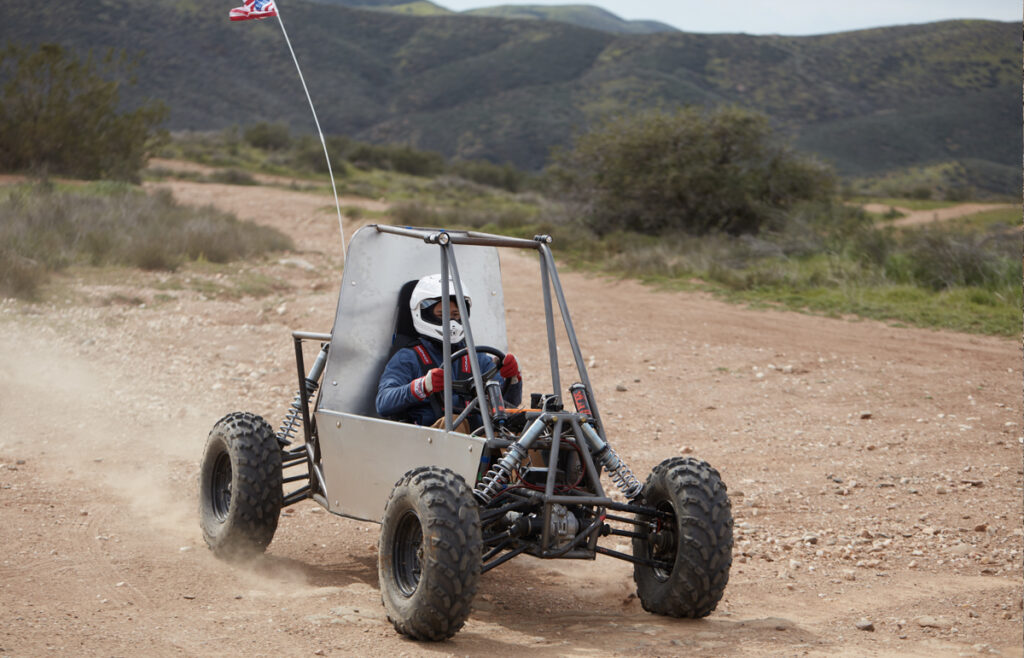LMU graduate John Vanderwey builds a 4WD race vehicle for the SAE Baja competition, revives LMU Baja Club.
